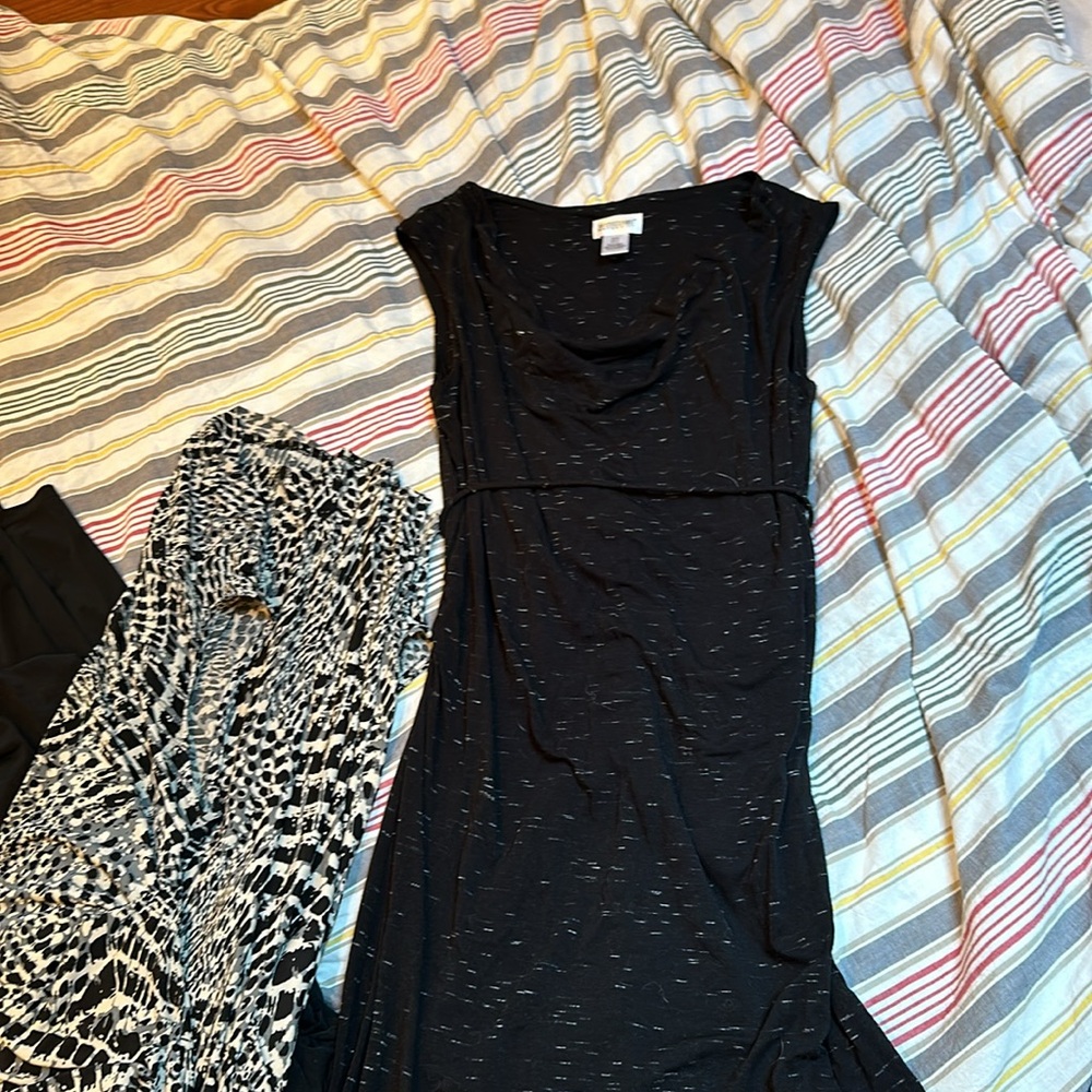 Four Medium Maternity Dresses - image 5